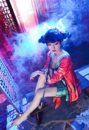 《白蛇起源 宝青坊主》｜阿包也是兔娘 · 9张写真