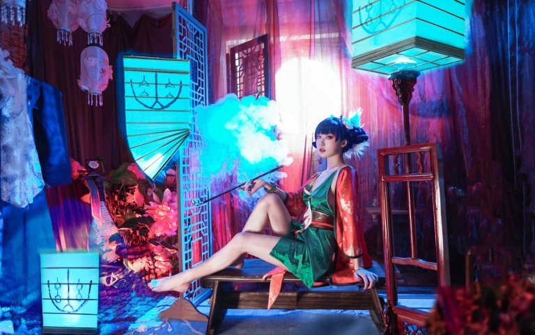 《白蛇起源 宝青坊主》｜阿包也是兔娘 · 9张写真