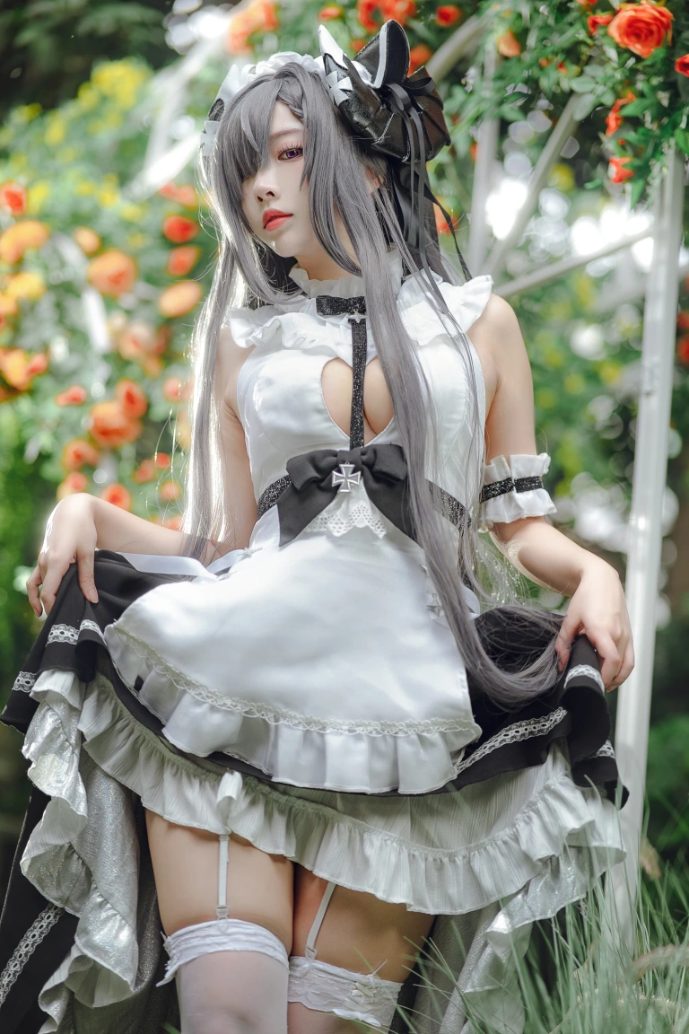 《奥古斯特 女仆装》｜宮本桜 · 20张写真