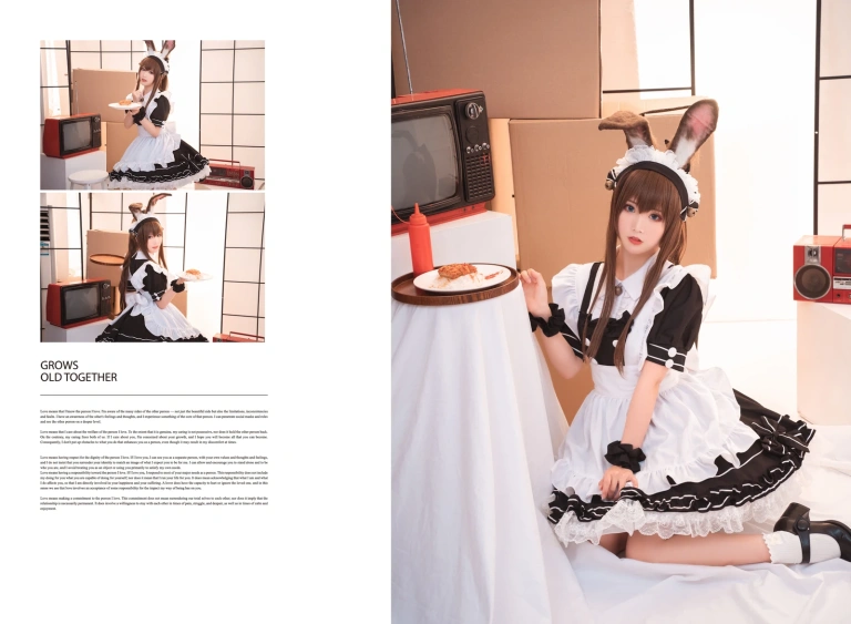 《阿米驴女仆》｜面饼仙儿 · 23张写真