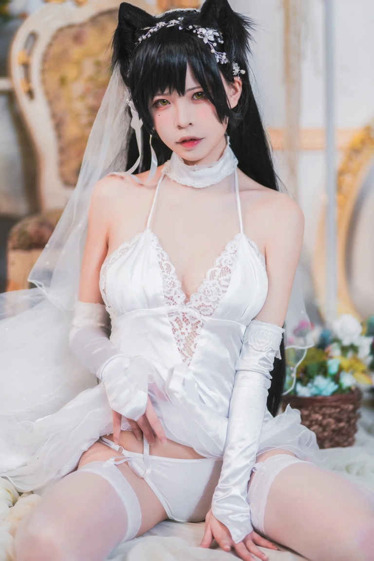 《爱宕白花誓言》｜可可老师 · 25张写真