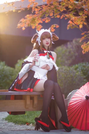 《樫野女仆》｜瓦斯塔亚小龙虾 · 26张写真