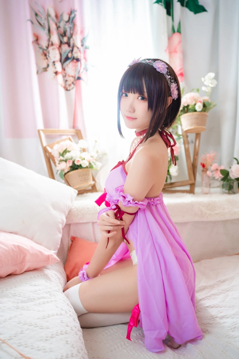 《加藤惠 睡衣》｜瓜希酱 · 14张写真