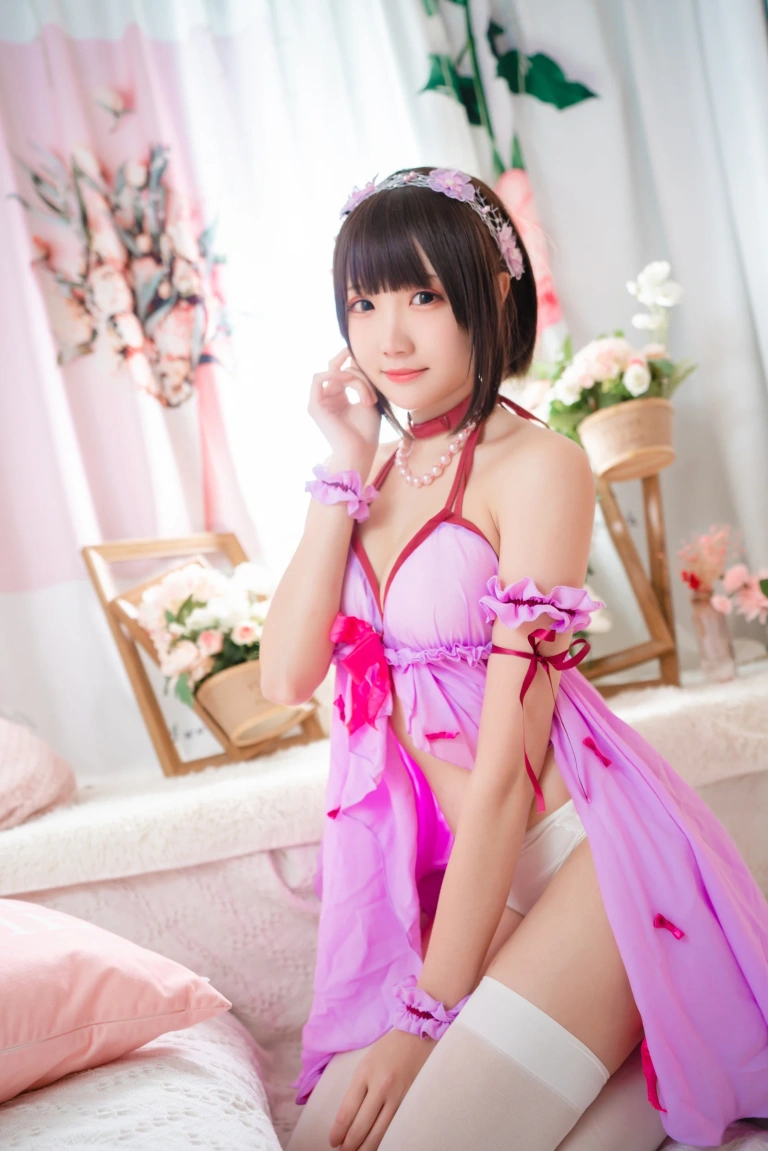 《加藤惠 睡衣》｜瓜希酱 · 14张写真