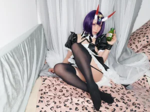 《酒吞童子 女仆》｜贞子蜜桃 · 20张写真