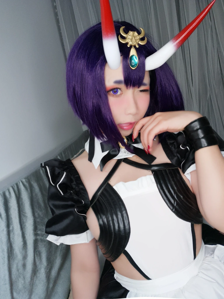 《酒吞童子 女仆》｜贞子蜜桃 · 20张写真