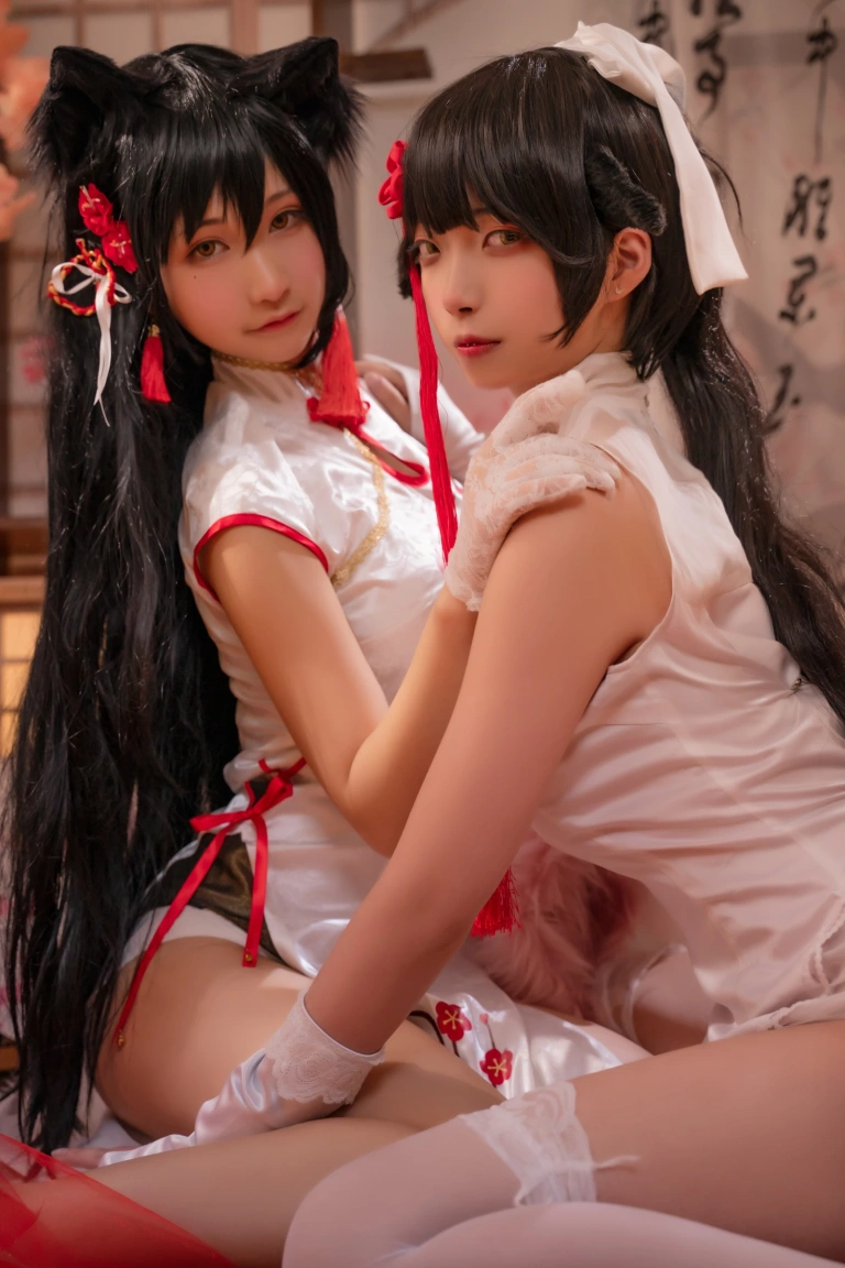 《爱宕高雄旗袍双人》｜可可老师 · 46张写真