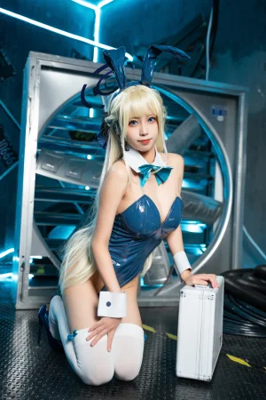 《蔚蓝档案 飞鸟马时兔女郎战斗服》｜三無人型 · 60张写真