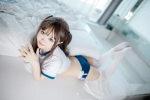 《半双马尾体操服大腿袜》｜神沢永莉 · 68张写真