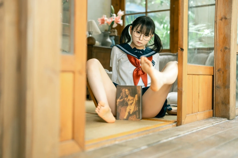 《居家双马尾合集》｜幼水铃衣 · 80张写真、1 个视频