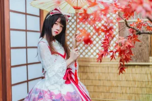 《和风lolita》｜桜桃喵 · 22张写真