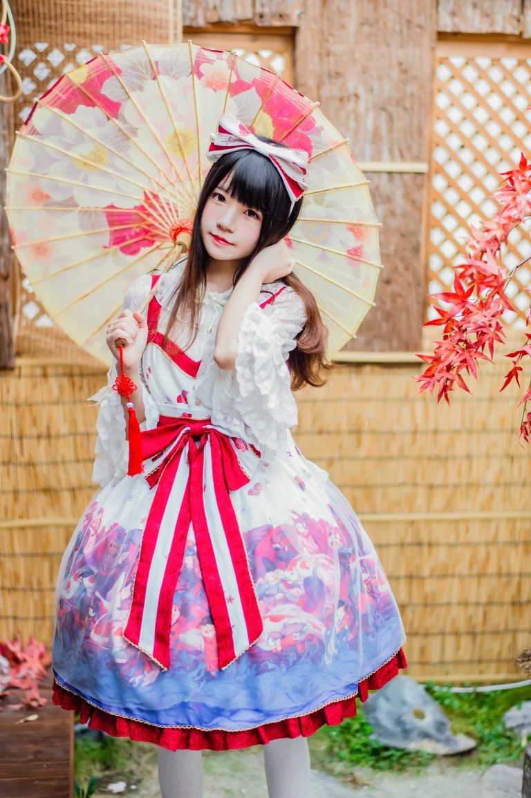 《和风lolita》｜桜桃喵 · 22张写真