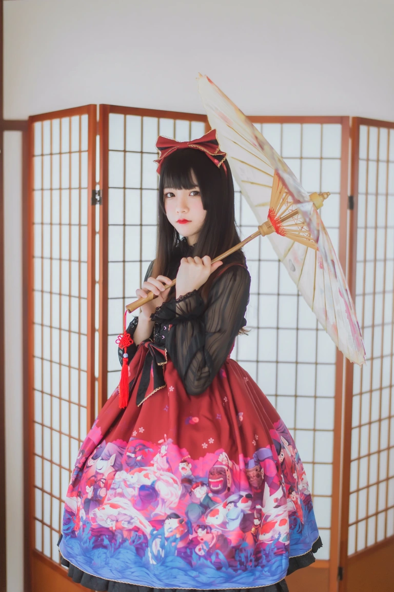 《和风lolita》｜桜桃喵 · 22张写真