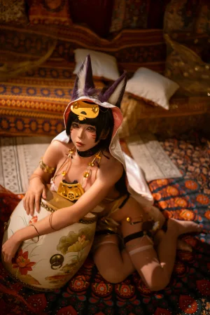 《碧蓝航线 武藏同人舞娘》｜上杉绘黎落 · 18张写真