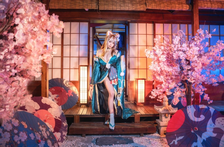 《原神 希娜小姐》｜贞子蜜桃 · 19张写真