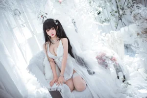 《大凤纯白婚纱》｜仙女月 · 30张写真