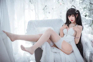 《大凤纯白婚纱》｜仙女月 · 30张写真
