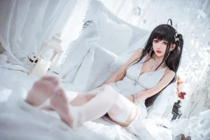 《大凤纯白婚纱》｜仙女月 · 30张写真