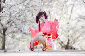 《甲铁城的卡巴内瑞 无名和服》｜九柒喵 · 34张写真