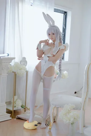 《碧蓝航线 恶毒 白兔》｜喜欢爱理吗 · 37张写真