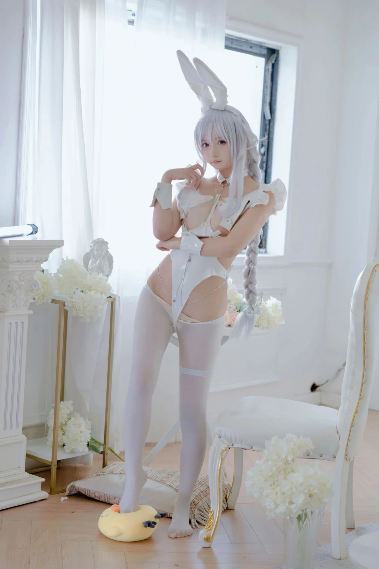 《碧蓝航线 恶毒 白兔》｜喜欢爱理吗 · 37张写真
