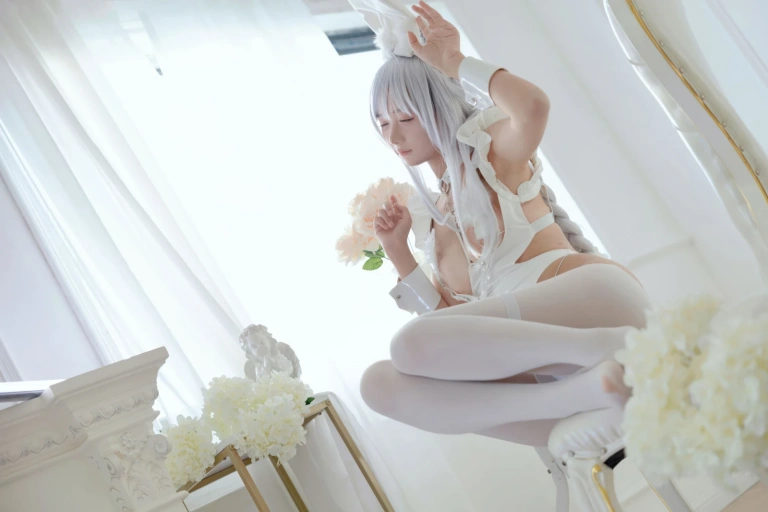 《碧蓝航线 恶毒 白兔》｜喜欢爱理吗 · 37张写真