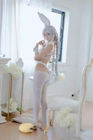 《碧蓝航线 恶毒 白兔》｜喜欢爱理吗 · 37张写真