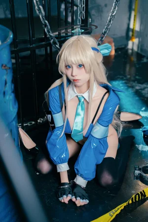 《蔚蓝档案 飞鸟马时同人女警》｜三無人型 · 41张写真