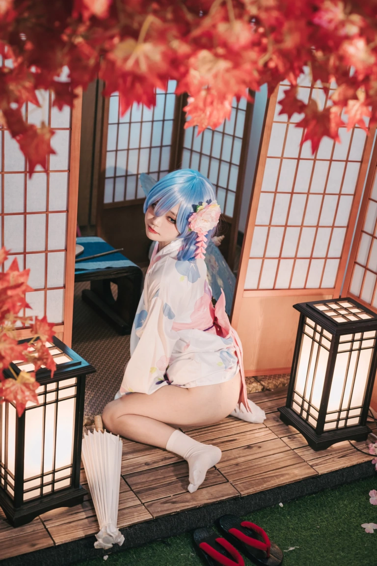 《蕾姆和风》｜神沢永莉 · 47张写真