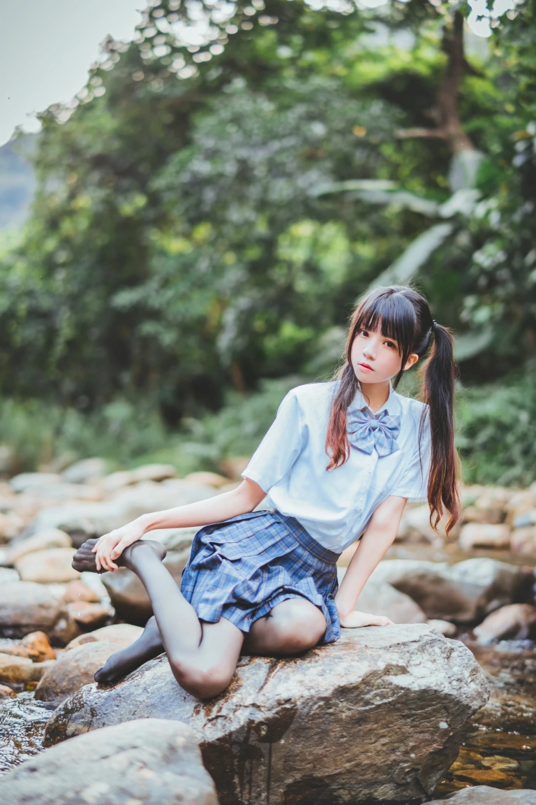 《河边死库水》｜桜桃喵 · 75张写真