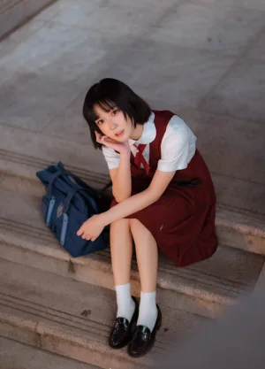 《JK日常》｜阿包也是兔娘 · 15张写真