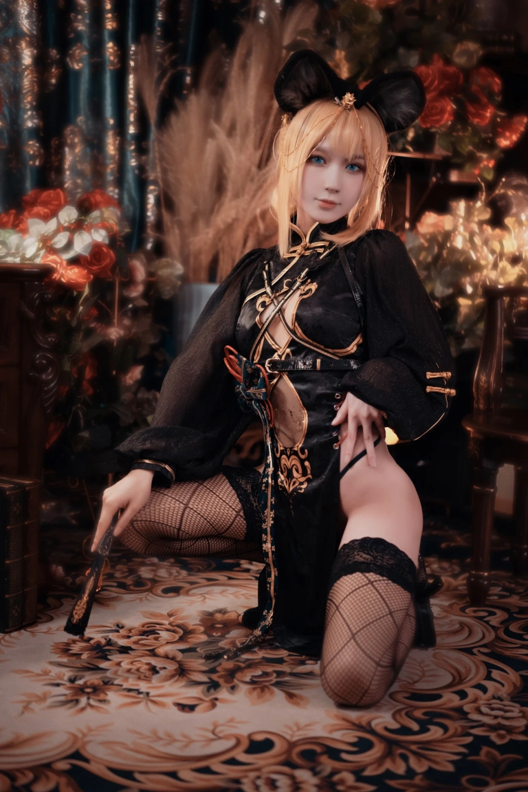 《只鼠于你旗袍》｜阿包也是兔娘 · 15张写真