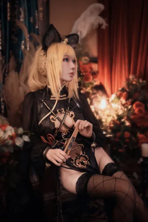 《只鼠于你旗袍》｜阿包也是兔娘 · 15张写真