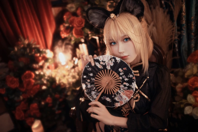 《只鼠于你旗袍》｜阿包也是兔娘 · 15张写真
