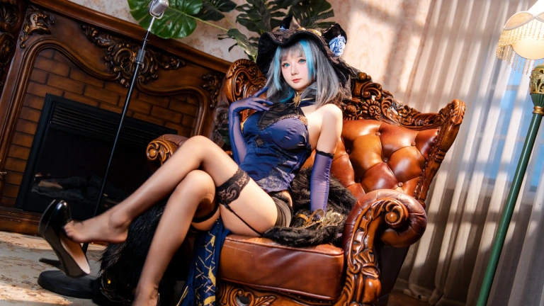 《碧蓝航线 柴郡旗袍》｜喜欢爱理吗 · 36张写真