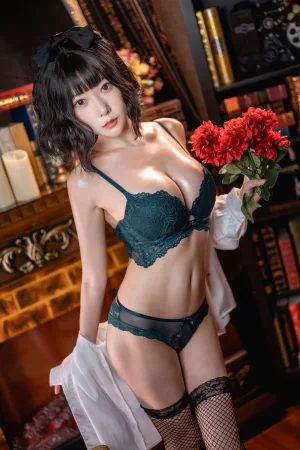 《衬衫套装》｜香草喵露露 · 54张写真