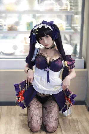 《原神莫娜女仆》｜是三不是世 · 55张写真