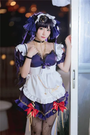 《原神莫娜女仆》｜是三不是世 · 55张写真