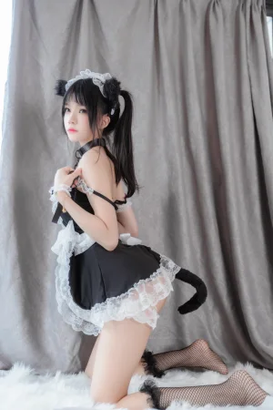 《黑猫妹抖》｜桜桃喵 · 79张写真
