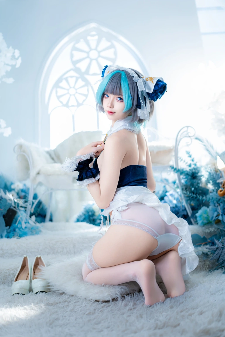 《柴郡睡衣》｜狐玖玖 · 32张写真