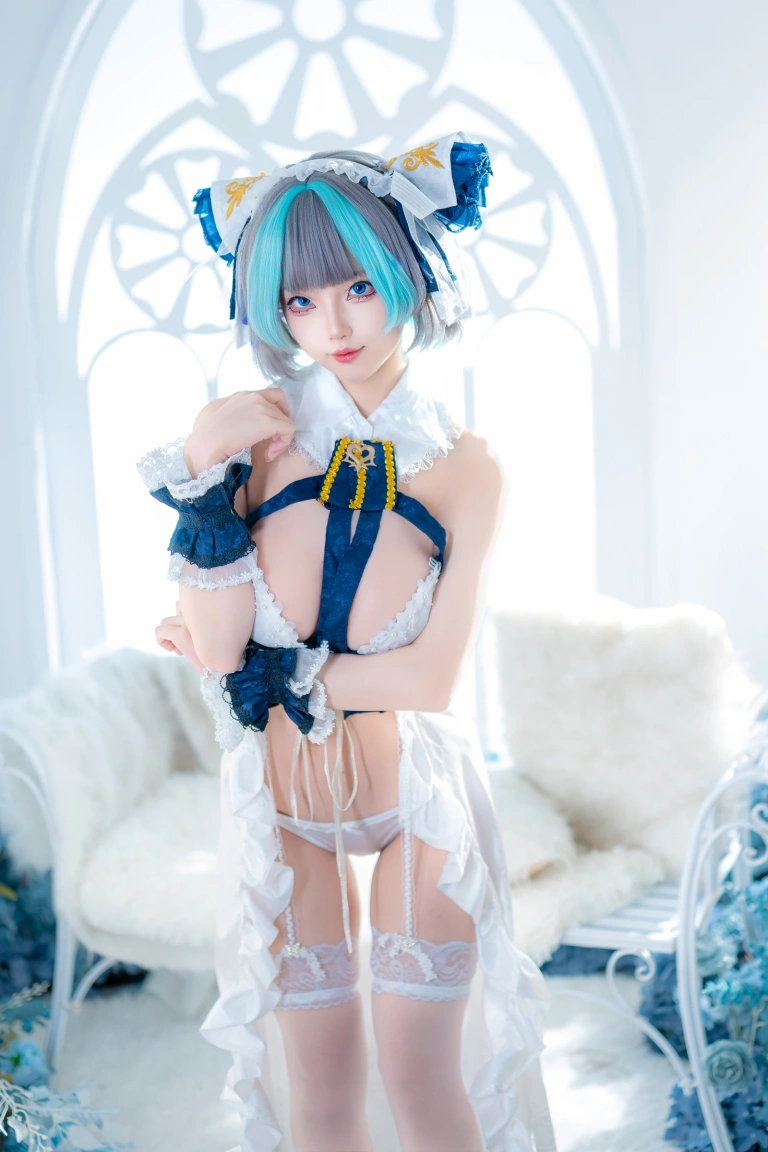 《柴郡睡衣》｜狐玖玖 · 32张写真