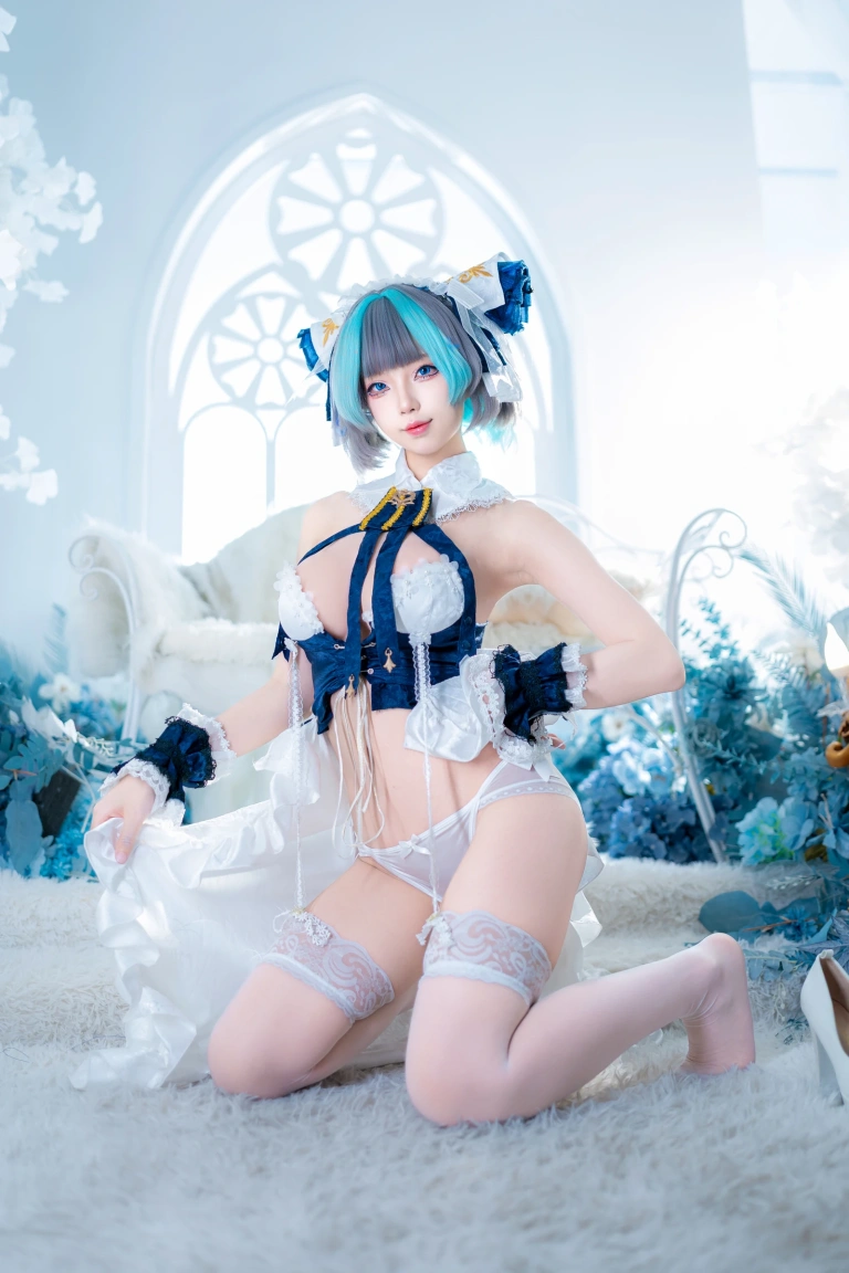 《柴郡睡衣》｜狐玖玖 · 32张写真
