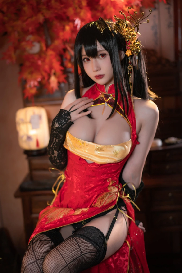 《大凤 旗袍》｜西园寺南歌 · 35张写真
