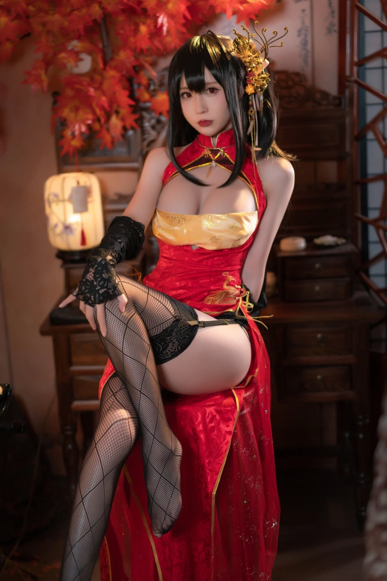 《大凤 旗袍》｜西园寺南歌 · 35张写真