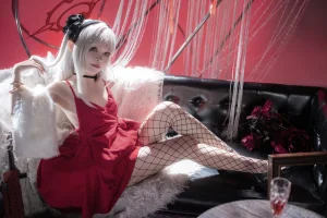 《蔚蓝档案 浅黄睦月原皮》｜矢量鱼 · 36张写真