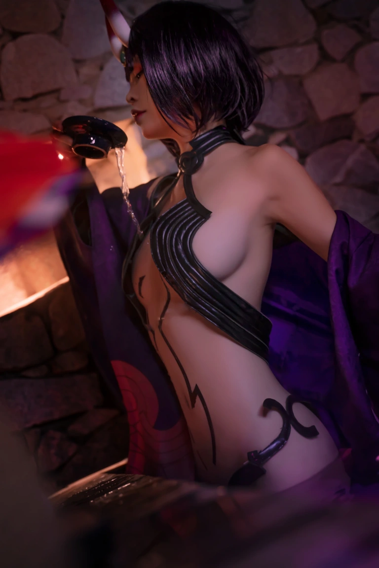 《酒吞温泉》｜可可老师 · 51张写真