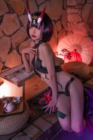 《酒吞温泉》｜可可老师 · 51张写真