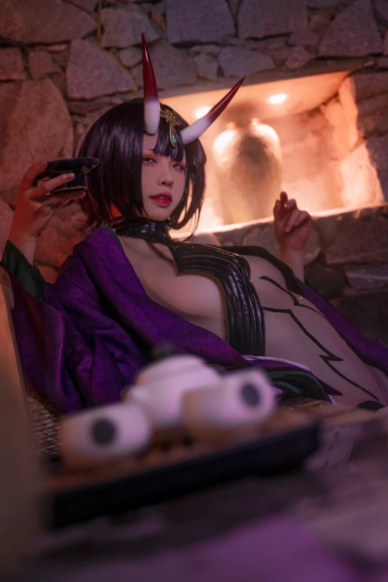 《酒吞温泉》｜可可老师 · 51张写真
