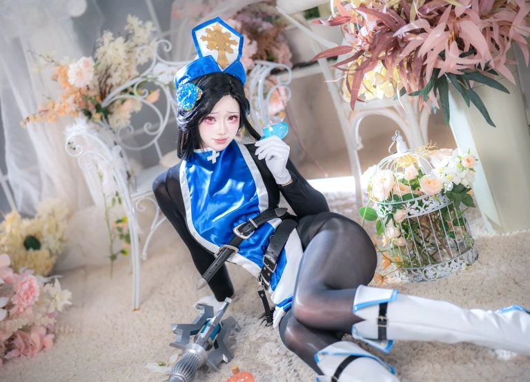 《胜利女神：妮姬 梅登 冰玫瑰》｜前野太太 · 94张写真