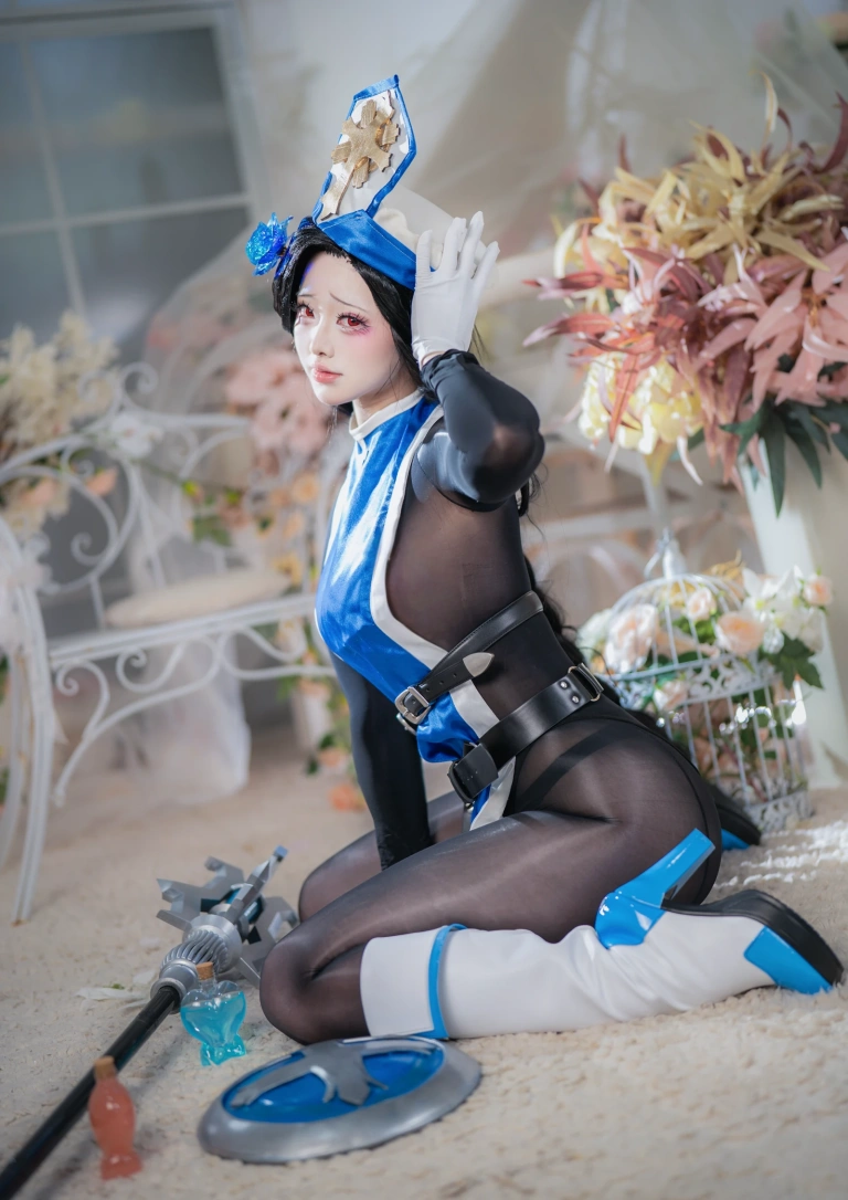 《胜利女神：妮姬 梅登 冰玫瑰》｜前野太太 · 94张写真